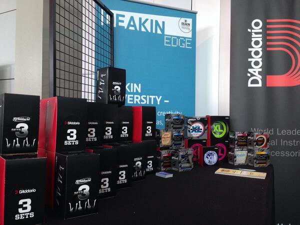 DaddarioAus's tweet photo. 3D heaven at NCAT guitar fest @ Fed Square Deakin Edge http://t.co/FHlOZczVfU