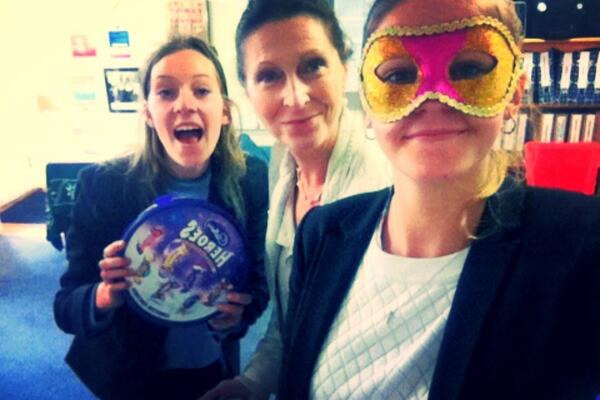 MarinaCarrick's tweet photo. So much love for mobbs #bestmatron http://t.co/7vrVW44LLm