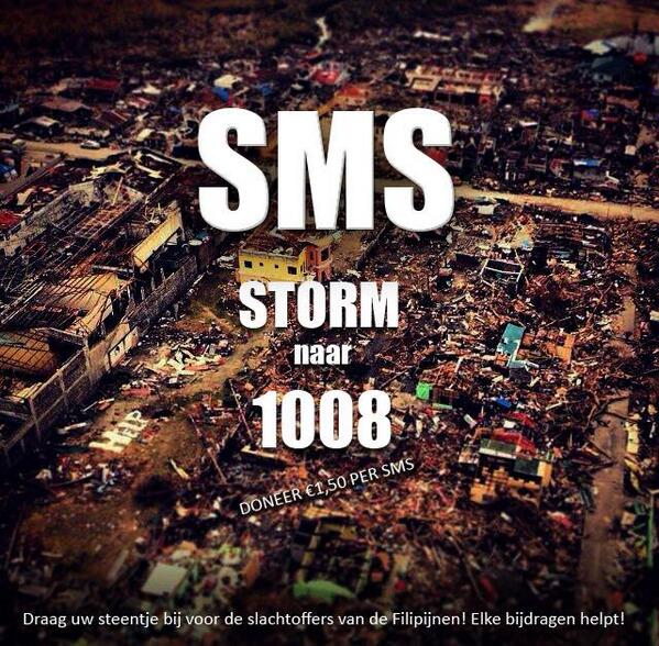 Philifund's tweet image. Een klein beetje helpt al! 
#philifund #prayforthephilippines #haiyanHelp #haiyan #tyfoon #doneer #help