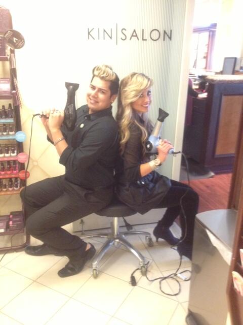 Going out? 
Be sure and stop into Kin Spa and see Ember and Mikey Perfecto, they will take great care of you.