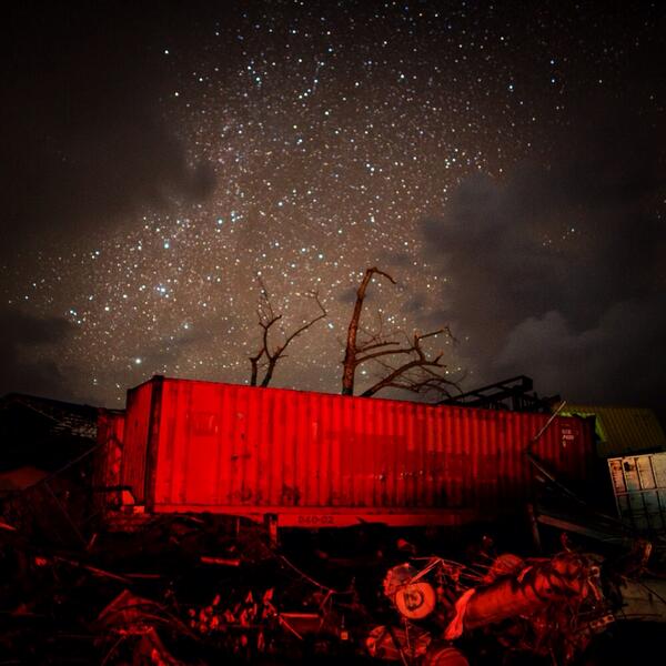 javellanajohn's tweet image. Tacloban city at night. #YolandaPH #HelpTacloban