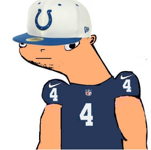 WeMakeToons's tweet image. New Avi for Adam Vinatieri requested by @stowypls made by (@AndruwLuk) Enjoy! Avi's are only $1! Kik us @ RGATweets!