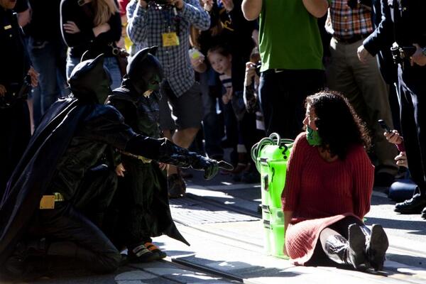 The Make-A-Wish Foundation turns San Francisco into Gotham for 5-year-old #Batkid: wrd.cm/1aJ3zfz
