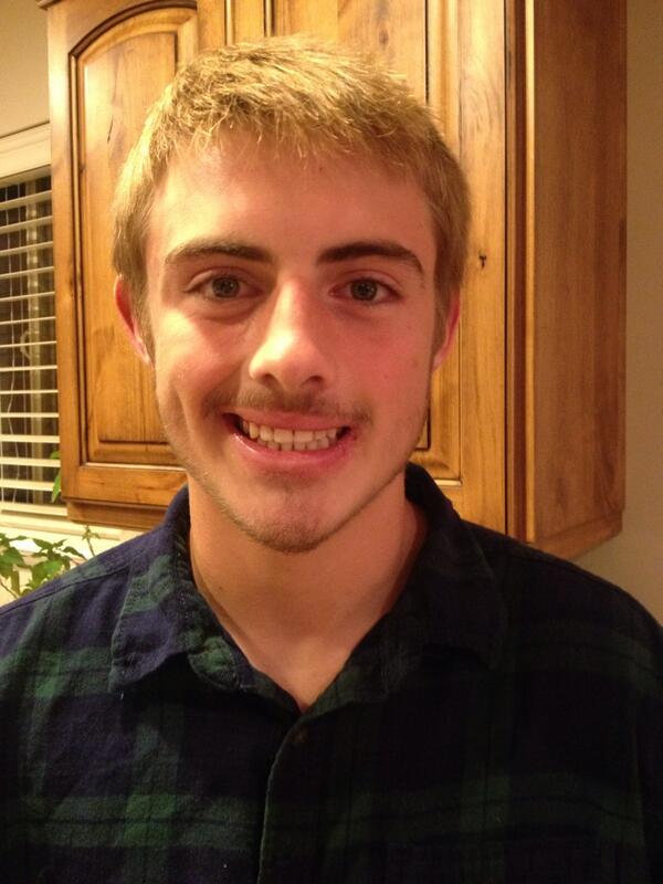 beccagloverrr's tweet image. When did my brother become a mountain man? #growingabeard #NoShaveNovember #hesonly14