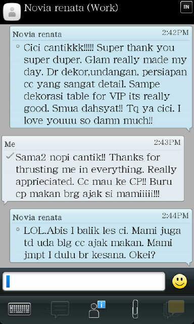 Novia renata birthday party 10 nov 2013 .