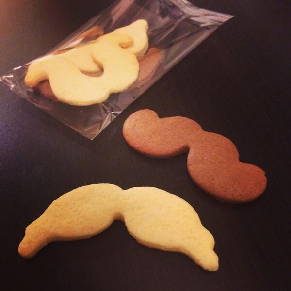 We're taking part in Movember again!  Portion of sales from our Mo' cookies and Mo' apple pie goes to <a href="/MovemberHK/">Movember Hong Kong</a>