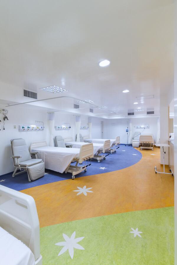 forboflooring's tweet photo. Another participant of our It's all about linoleum contest: a recovery room for children in Brazil. http://t.co/isfEY9ZONp
