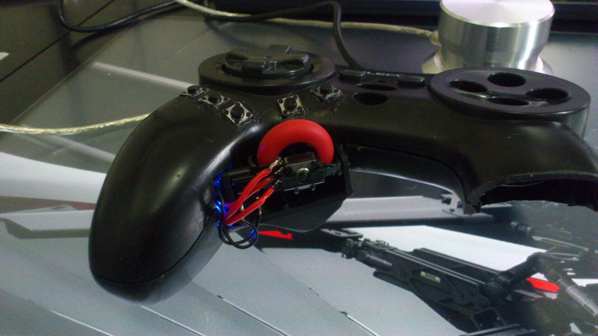 左手コントローラー 自作 Twitter