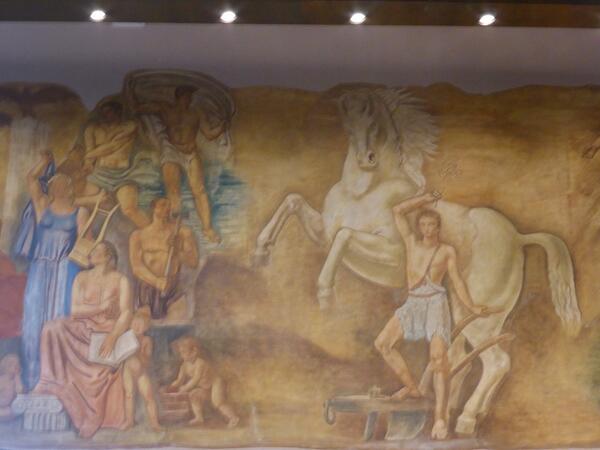 SstopandGo's tweet photo. Affresco camera del commercio 👍 #glocal13 http://t.co/CDMSXNkHIG