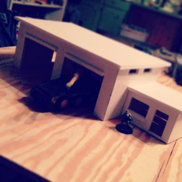 TerrainPig's tweet photo. another building in-progress ... #warhammer #wargame #terrain #flamesofwar #terrainpig http://t.co/EAtoukjAuc