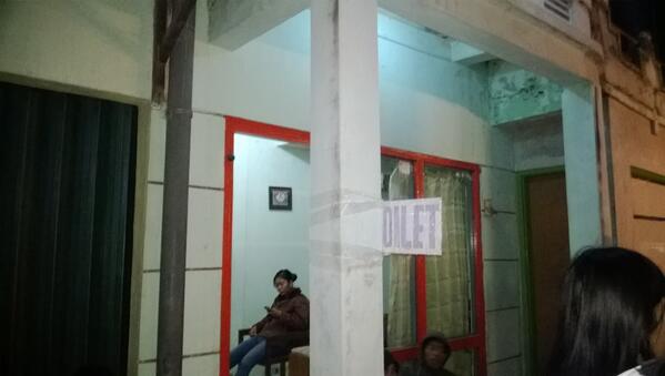 Permisi mbak, numpang toilet =)#Ngayogjazz