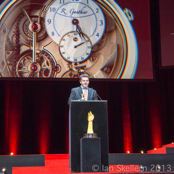 ManufactureRG's tweet image. Thank you one and all and what a fantastic night at #Gphg13 @fondationgphg. Logical one best Men's Complication