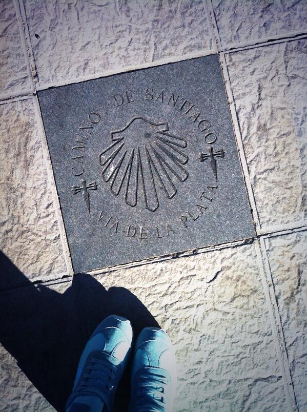 GloriaGdLeon's tweet photo. #CaminoDeSantiago http://t.co/28kMVSfM23