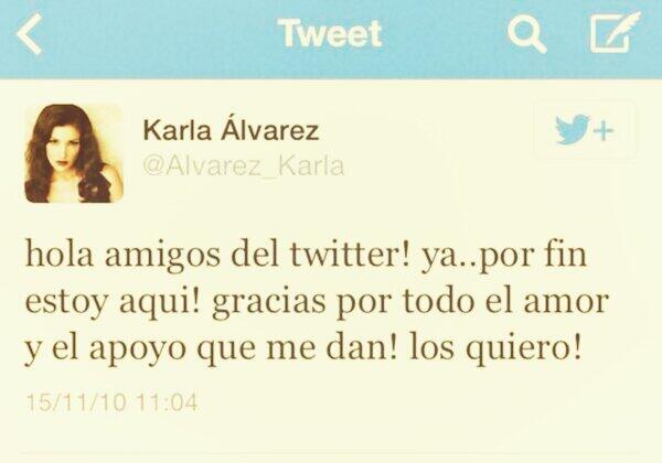 MsjConSarcasmo's tweet image. Karla Álvarez...
Nació un 15 de octubre
'Tuiteó' por 1ra. vez un 15 de noviembre
Fallece un 15 de noviembre...QEPD