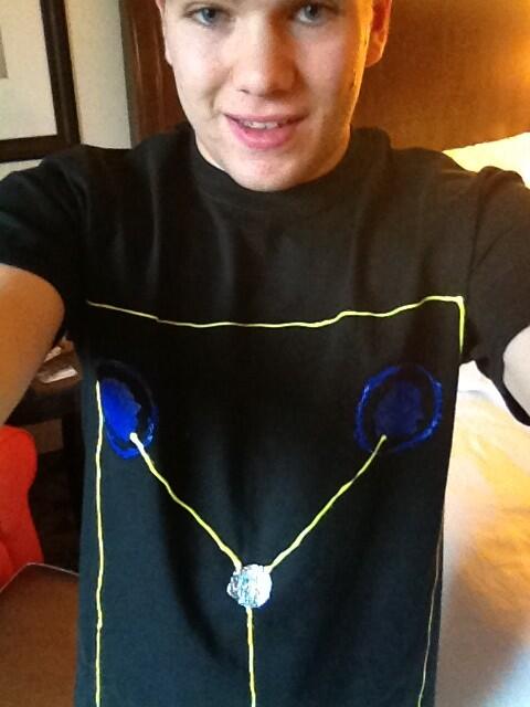 Flux capacitor fluxing on my shirt today for @Regionals2013 Day 2!! <a href="/Selfies4Marty/">NEACURH Selfies</a> <a href="/NEACURH/">NEACURH</a> #selfies4marty