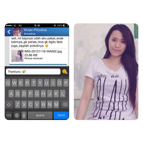 Thankyou kak <a href="/misslhan/">Wulan Pricolina</a> , 😘 #testimoni #clothing #girls #blah892