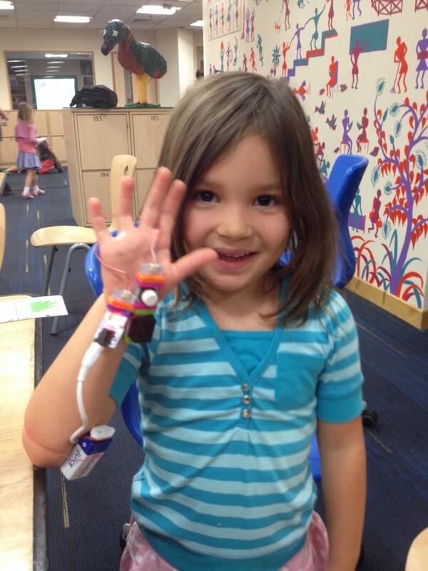#asbmaker Sofia's buzzer :) this morning couldn't have been much more fun.