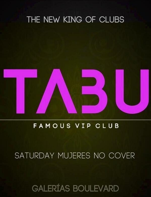 DaniCVillanueva's tweet photo. El #BuenFin llego a @TABUFamousClub con 2X1 en botellas importadas, #Reserva 9611727764 @TuxRecomienda @TABU_VIP http://t.co/xvS3onqTFd