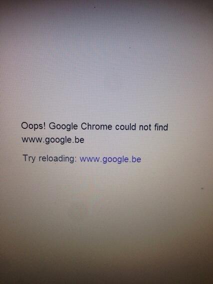 EmilieJD's tweet image. #googleception?