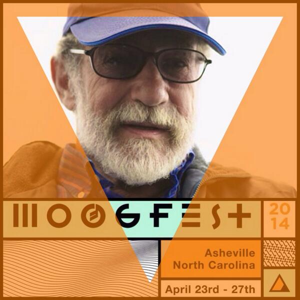 Moogfest's tweet photo. Maverick synth designer Don #Buchla to present at #Moogest 2014 #Innovation Conference. http://t.co/RGARkcV6mp http://t.co/uFKVmz7mva