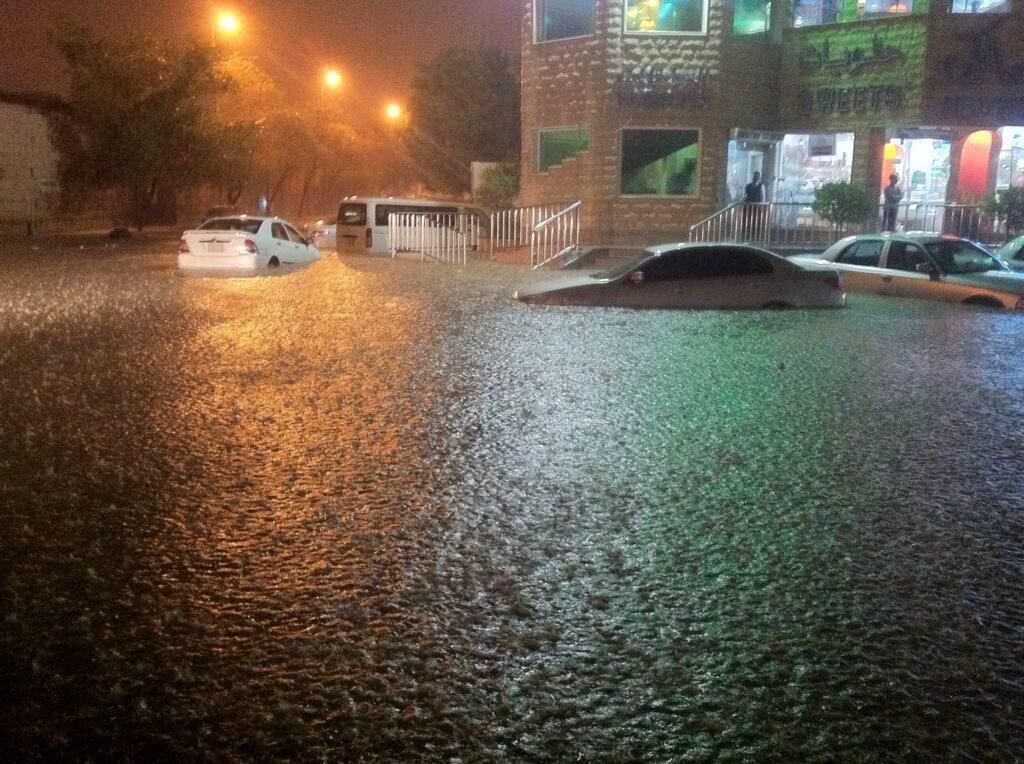 ماذا بعد يالرياض الرياض تغرق