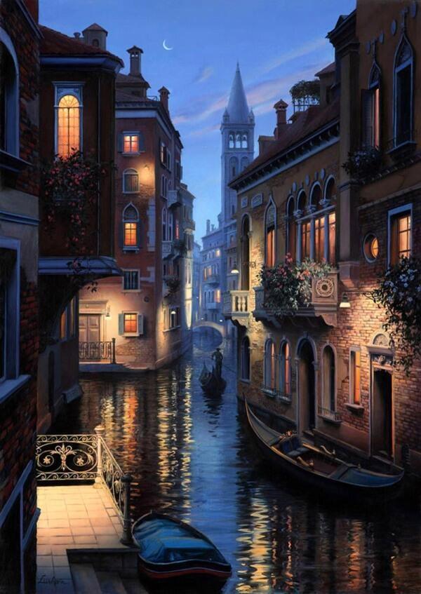 gormen_lazim's tweet photo. Venedik'te gece.. İtalya http://t.co/fNLSzVQj8x