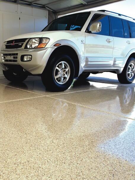 NuGarage's tweet photo. #NuGarageAndEpoxy installed an #EpoxyGarageFloor for James L. His #SanDiegoEpoxyFloor review: http://t.co/Vp4Wc1lBx1 http://t.co/vCNED8CQeq