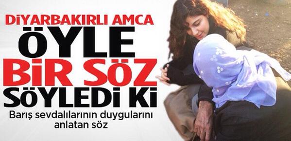 #Diyarbakır da #TRT spikerinin sorusuna manidar cevap: 'Sevinçten ağlıyorum, istiyorum gözyaşlarım toprağa değsin'