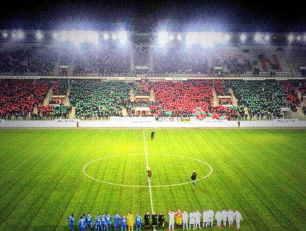 Magnifique tifo  <a href="/_CSSA/">CS Sedan Ardennes</a>  pr le match contre creteil !! A ton deja vu ça pr un club de cfa2 ? <a href="/PierreMenes/">Pierre Ménès</a>