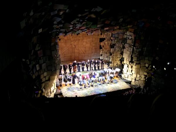 Magical performance by cast in Matilda. Alex Gaumond amazing as Miss Trunchbull. Perfect example of teaching no nos.