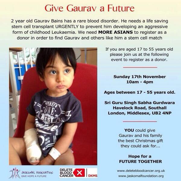 Please attend SriGuruSinghSabha Gurdwara Southall, help give Gaurav Singh Bains a future @sunnybuffon RT