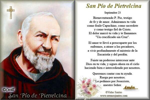 San Padre Pio de Pietrelcina on Twitter: 