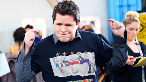 Just dancin' by myself backstage the other night.. hahah