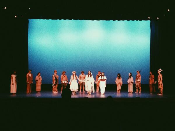 First day of our full dress rehearsals! We're so excited for our first full performance of the semester!