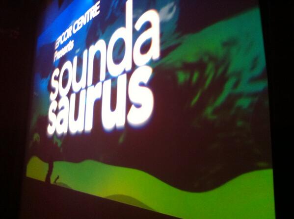 jodijets's tweet photo. #soundasaurus day 3- sounds of dishwashing bears &amp; goldfish. Say what?! @ceephax up next @yycarts http://t.co/bdfUNqj2uP