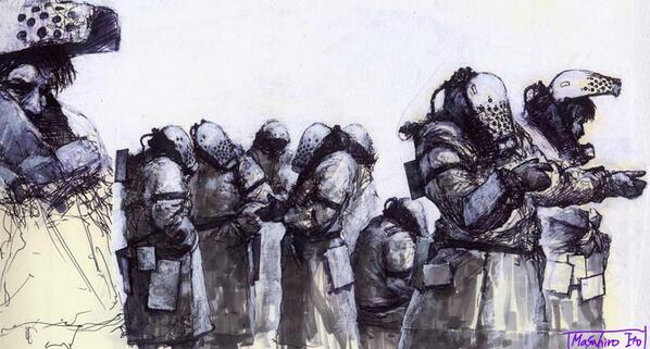 絵画　J Stayed in Peace” 25” x 49” Mixed media on unprimed canvas Framed