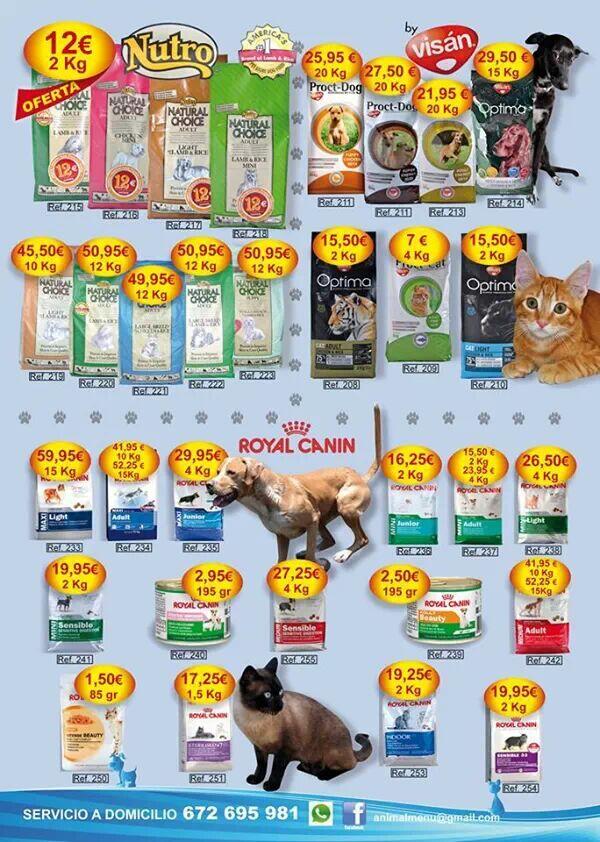 AnimalMenu's tweet image. Aprovecha nuestra disponibilidad 24x7, ademas, nos comprometemos a entregar su pedido en menos de 24 horas
672695981