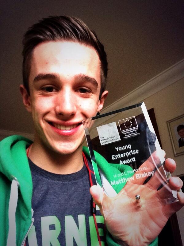 djmattyblakey's tweet photo. @Ellvents @theKYEC  #EnterpriseSelfies Thank you for the award and a big well done to everyone who was involved! http://t.co/A1hksUEqd2