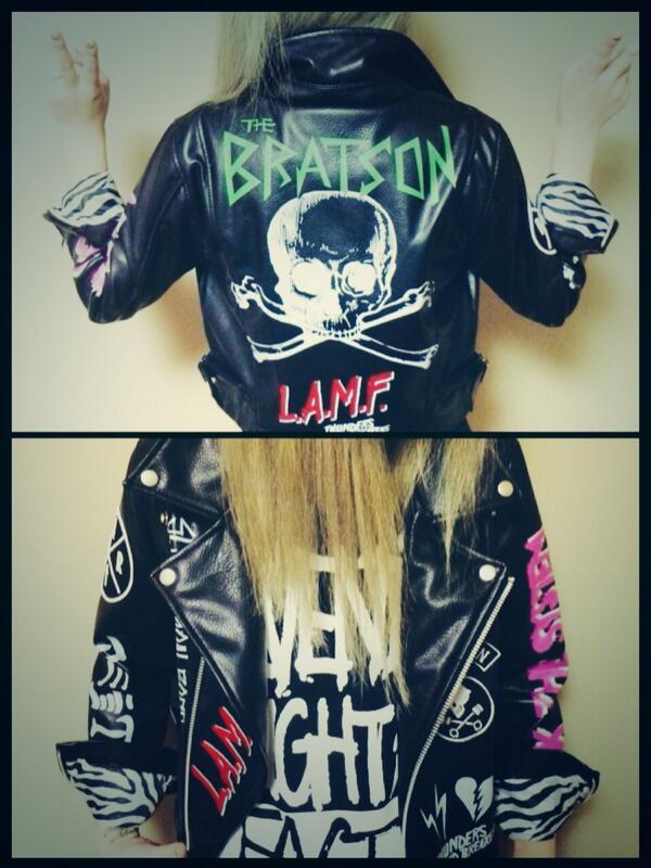 momonao1117's tweet image. 本日誕生日でしたー♡自分おめでとう！旦那から念願のBRATSONのライダースまさかのサプライズでもらって嬉しすぎた♡‼︎やるぜ！うちの旦那！！！大切にします！ありがとう♡♡ #bratson #slf