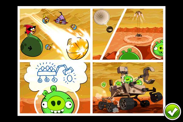 All this attention on the Red Planet makes you want to explore more about #NASA &amp; Mars in <a href="/AngryBirds/">Red</a> Space, right?