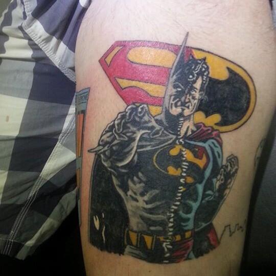 My friend just got this tattoo. Though you guys would appreciate it. ( Superman Forever #1 for reference) (x-post from r/Superman) : r/comicbooks