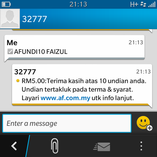 iamjoelee's tweet image. AFUNDI10 FAIZUL ke 32777 SEKARANG! #AF2013