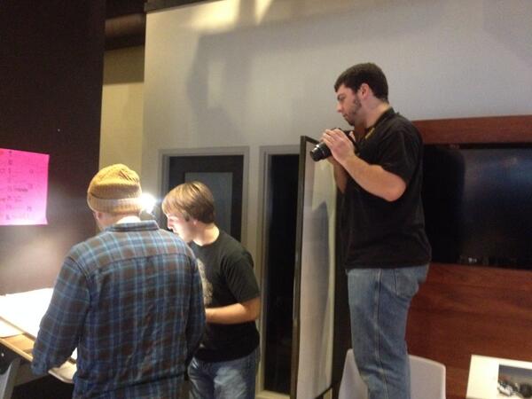 SHOUTOUT to Ethan Graves and his friends for helping FundStarter with our promotional video! <a href="/EGraves1992/">Ethan Graves</a> #swcbus