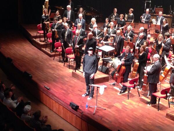 Fantastisk orkester, underbar sång och grym rap av <a href="/PetterAlexis/">Petter Alexis</a> på Berwaldhallen igår!