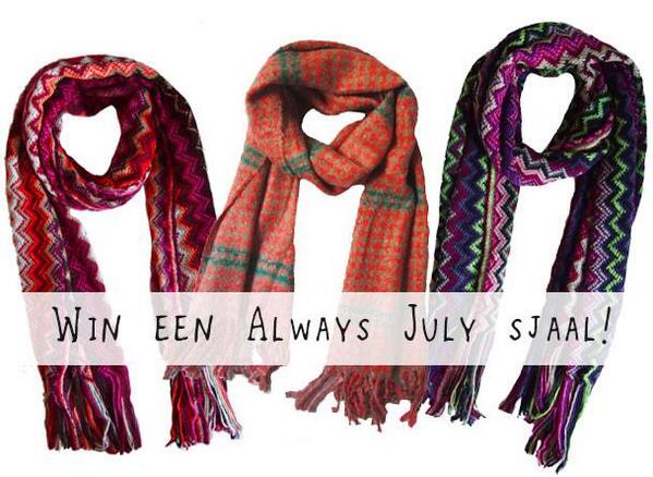 *Winnen!!* Samen met <a href="/CoeurBlonde/">Elle & Pip</a> geef ik 3 lekkere winterse sjaals weg! Like us both on facebook en win! :-D