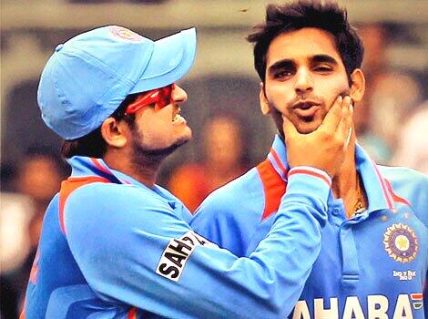 bhuviFC15's tweet photo. Cute isnt it ??@BhuviOfficial @ImRaina @rainingfans @imDhoni_fc  :) http://t.co/SxHc5n2gVS