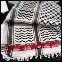 SpeedSisterFilm's tweet photo. Speed Sister Keffieyehs for sale!  Proceeds go towards making the film. http://t.co/gIcvl6LY9k http://t.co/iiEYCIUKGL