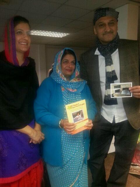 ranjitst's tweet photo. Former lady mayor of leicester manjula sood. Supporting the clothing drive today and unique home http://t.co/ReOHMfINZC