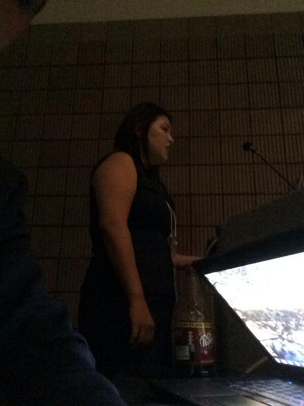 Liz Yes at anterior segment reconstruction course...wowing the audience