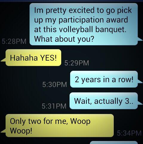 benchwrmerprobs's tweet photo. This is what our volleyball banquet nights are like.. http://t.co/J2EDWiCTAJ